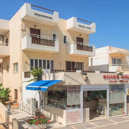 Stalida Smaragdine Beach Hotel מראה חיצוני תמונה