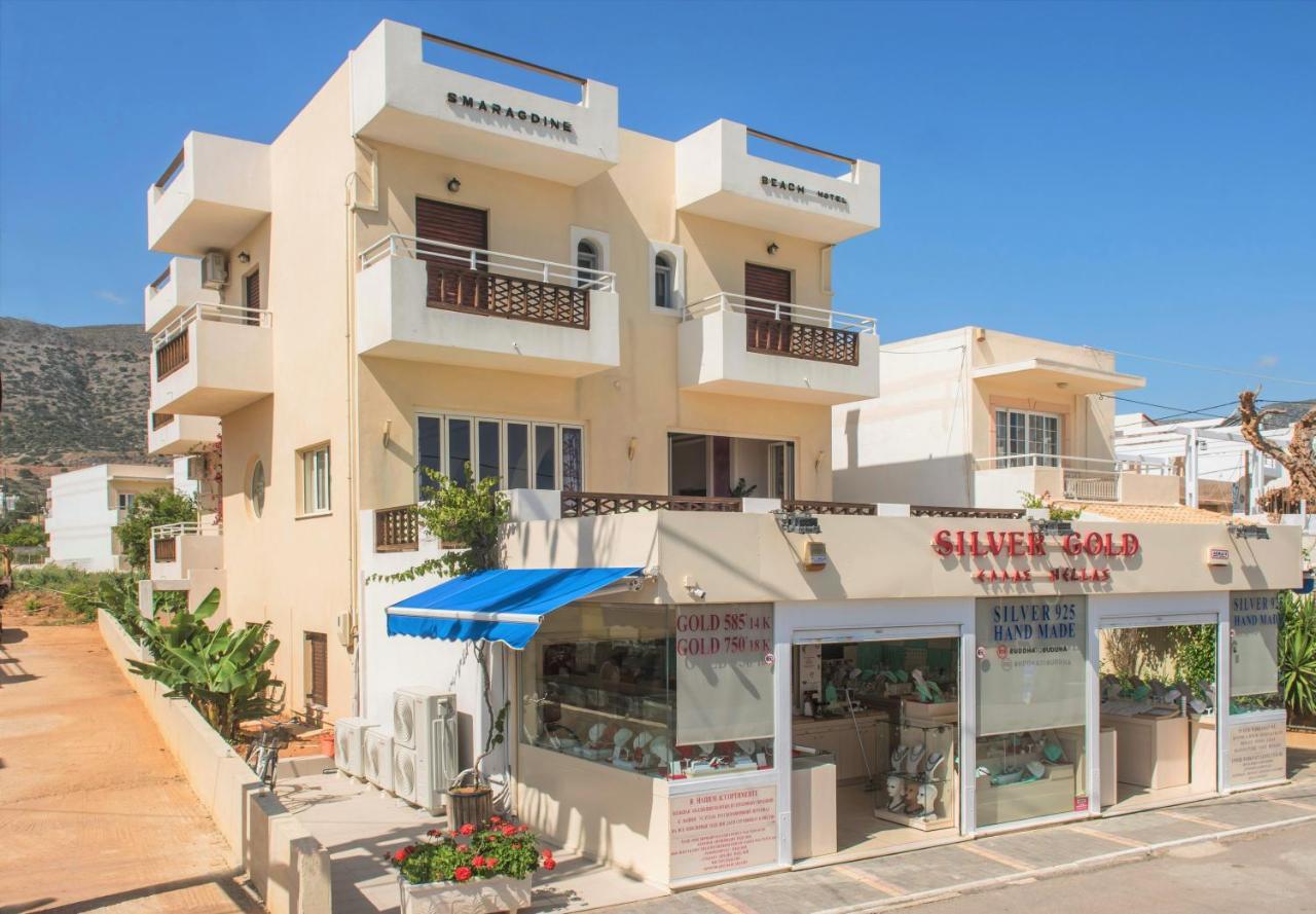 Stalida Smaragdine Beach Hotel מראה חיצוני תמונה