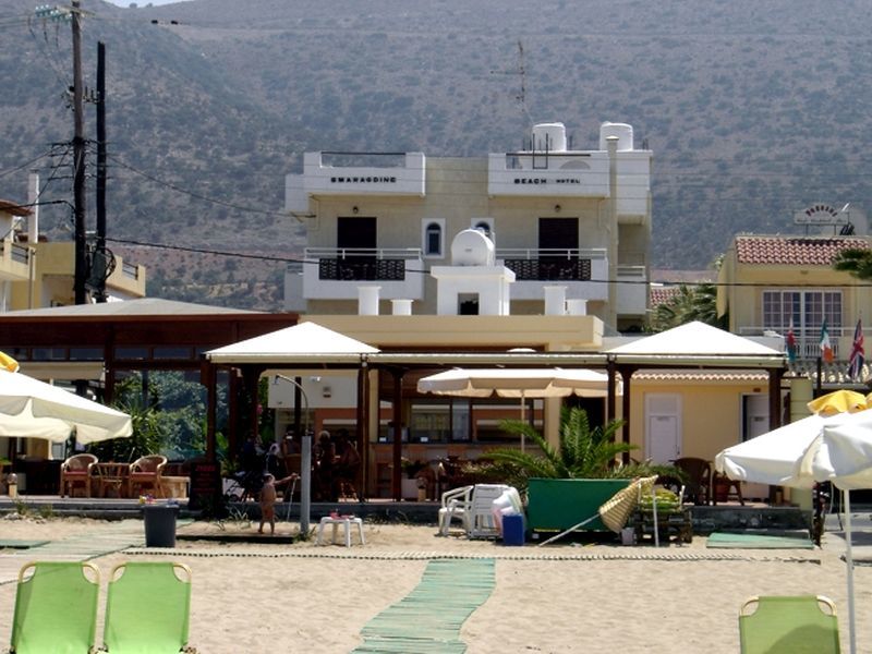 Stalida Smaragdine Beach Hotel מראה חיצוני תמונה